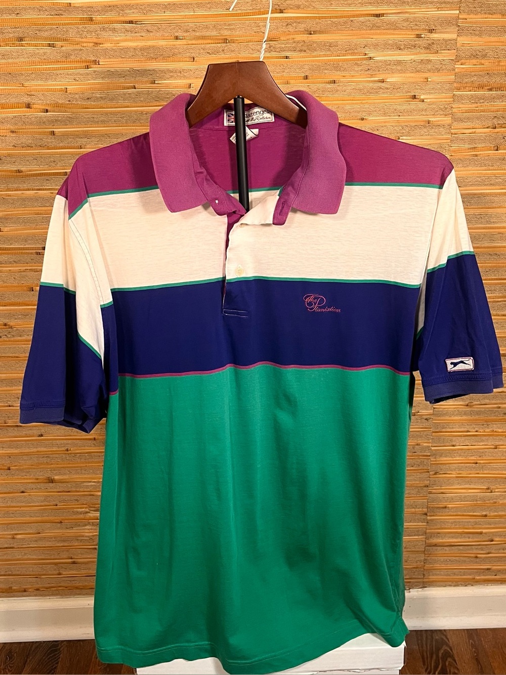 Vintage Slazenger Mens Golf Shop
Collection Polo Shirt